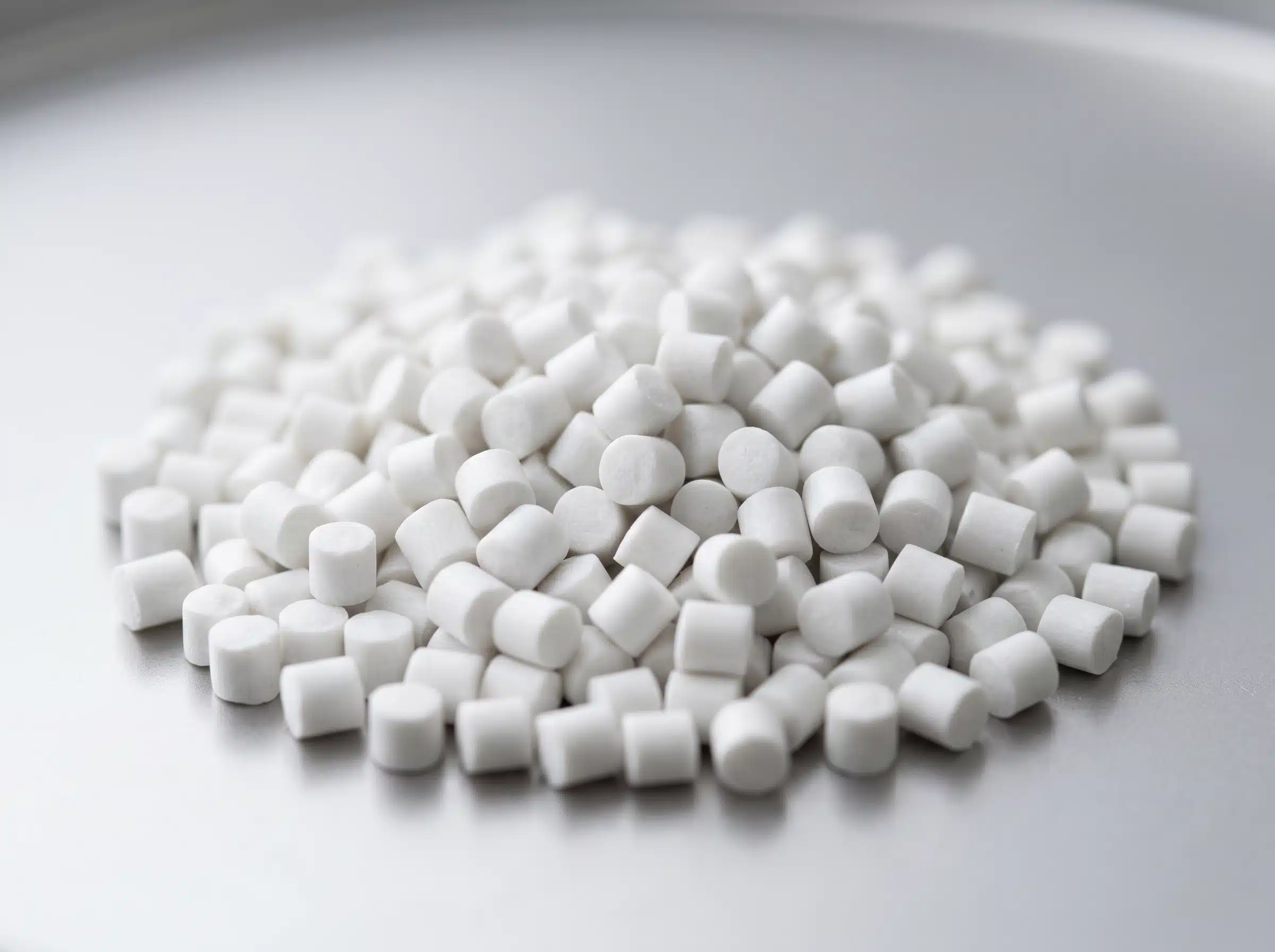 white pellets